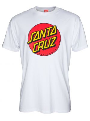 Tričko Santa Cruz Classic Dot white