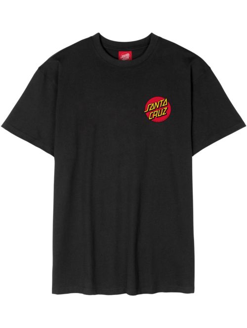 Pánské tričko Santa Cruz Classic Dot Chest black