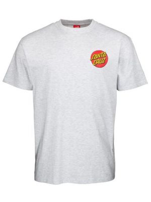 Pánské tričko Santa Cruz Classic Dot Chest athletic heather