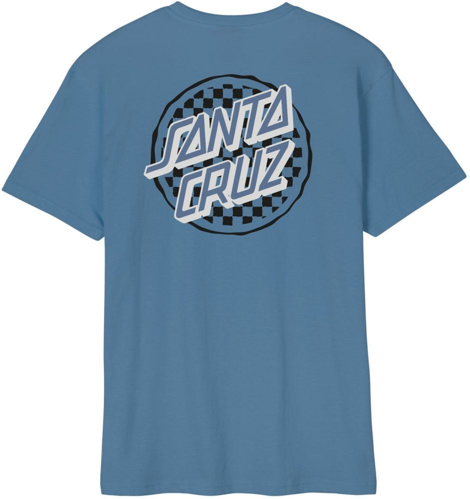 Pánské tričko Santa Cruz Breaker Opus Dot dusty blue