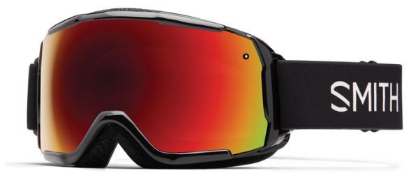 Dětské brýle Smith Grom black Red Sol-x Mirror Antifog