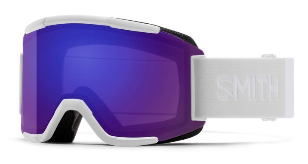 Brýle Smith Squad white vapor ChromaPop Everyday Violet Mirror