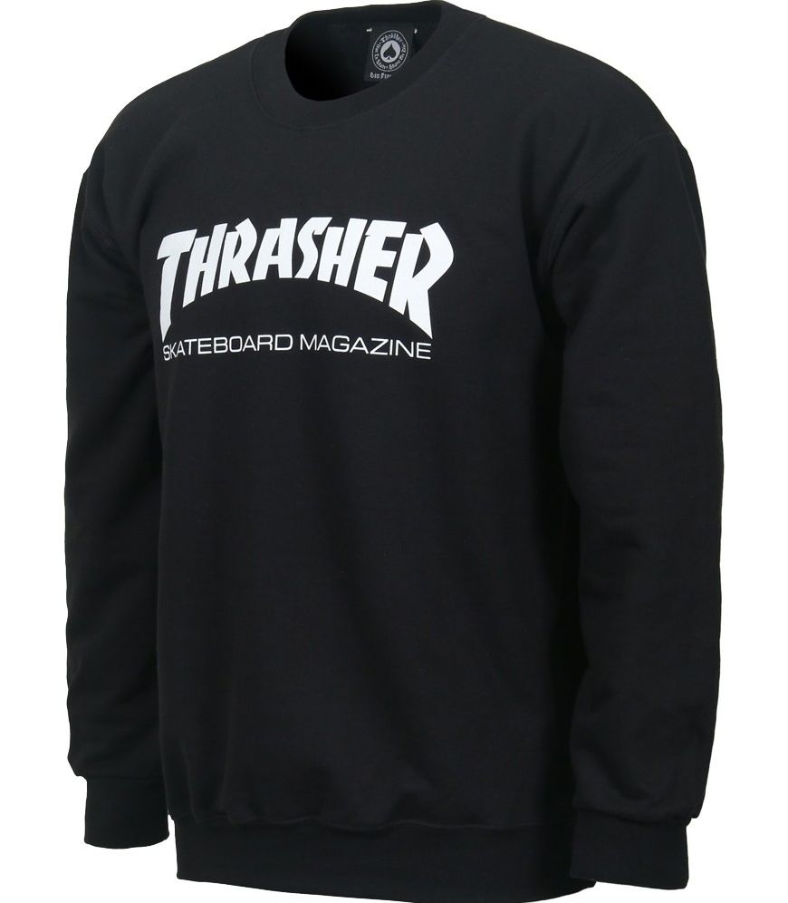 Pánská mikina Thrasher Skate Mag Crew black
