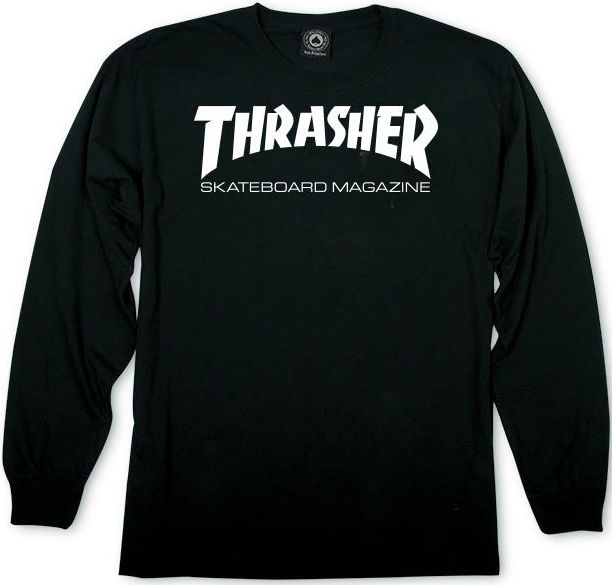 Pánské tričko Thrasher Skate Mag L/S black