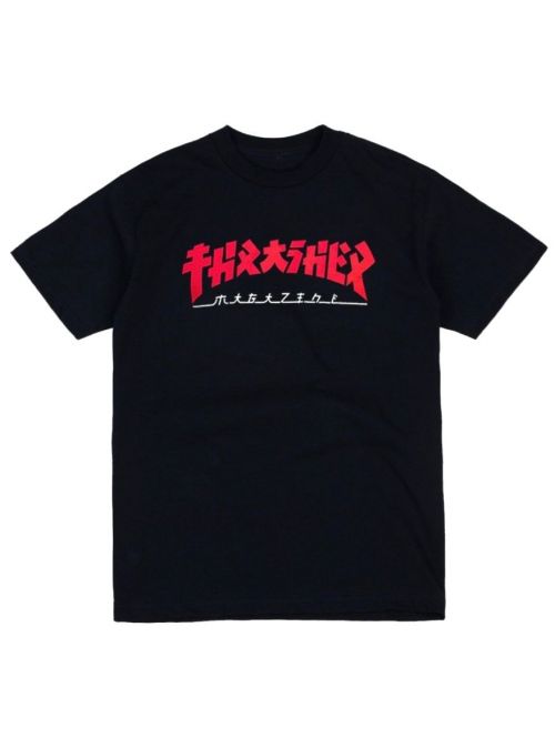 Pánské tričko Thrasher Godzilla black