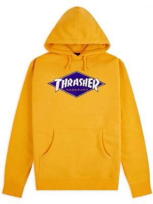 Pánská mikina Thrasher Diamond Logo gold