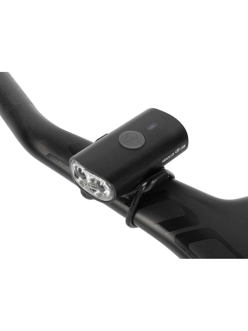 Cyklo světlo přední Topeak HeadLux USB 450