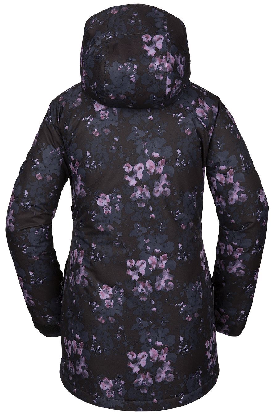 Bunda Volcom Westland Ins Black Floral Print