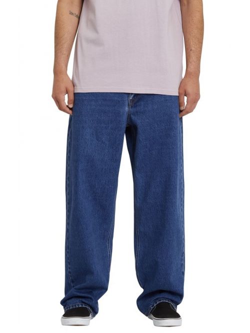Kalhoty Volcom Billow Pant oliver mid blue
