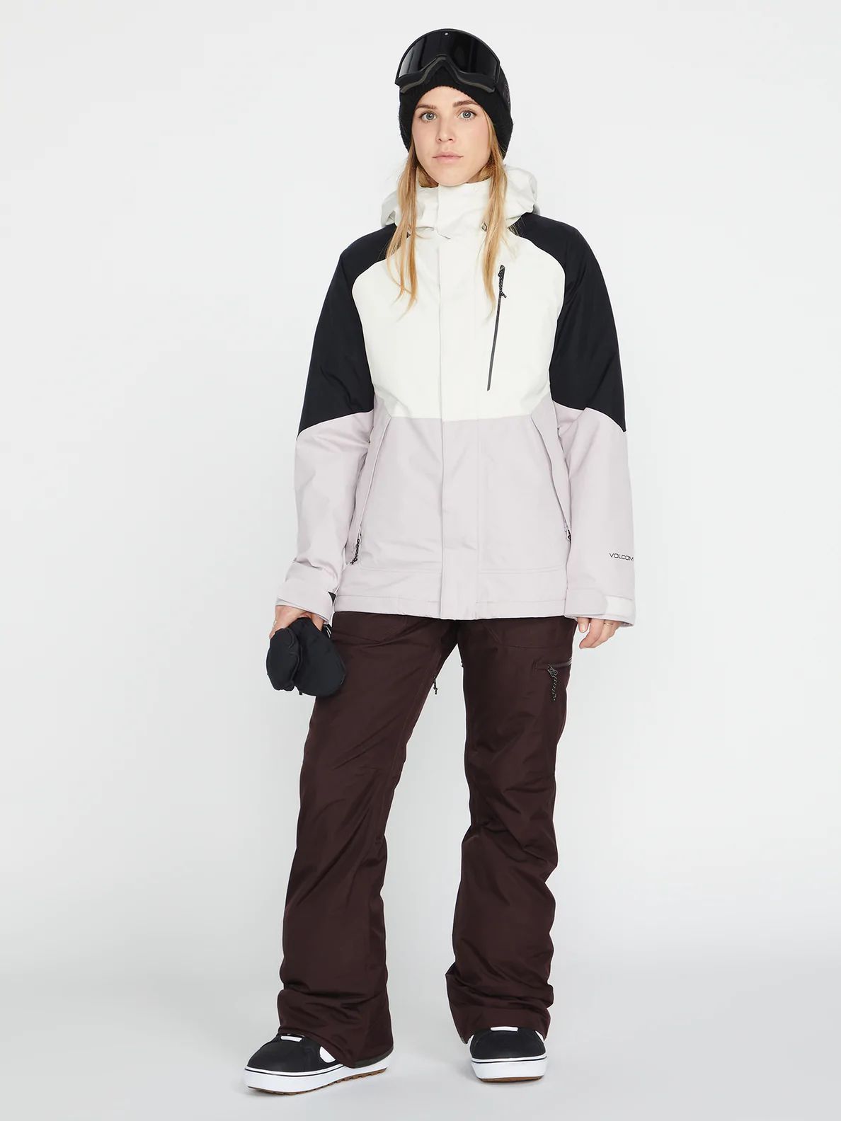 Bunda Volcom Aris Ins Gore Amethyst Smoke