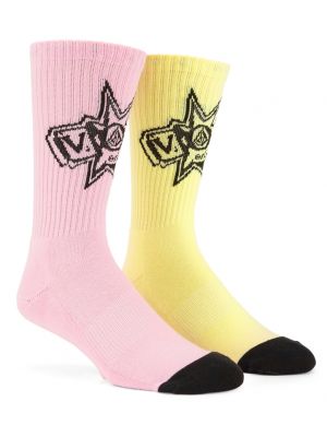 Ponožky Volcom V Ent Reef pink