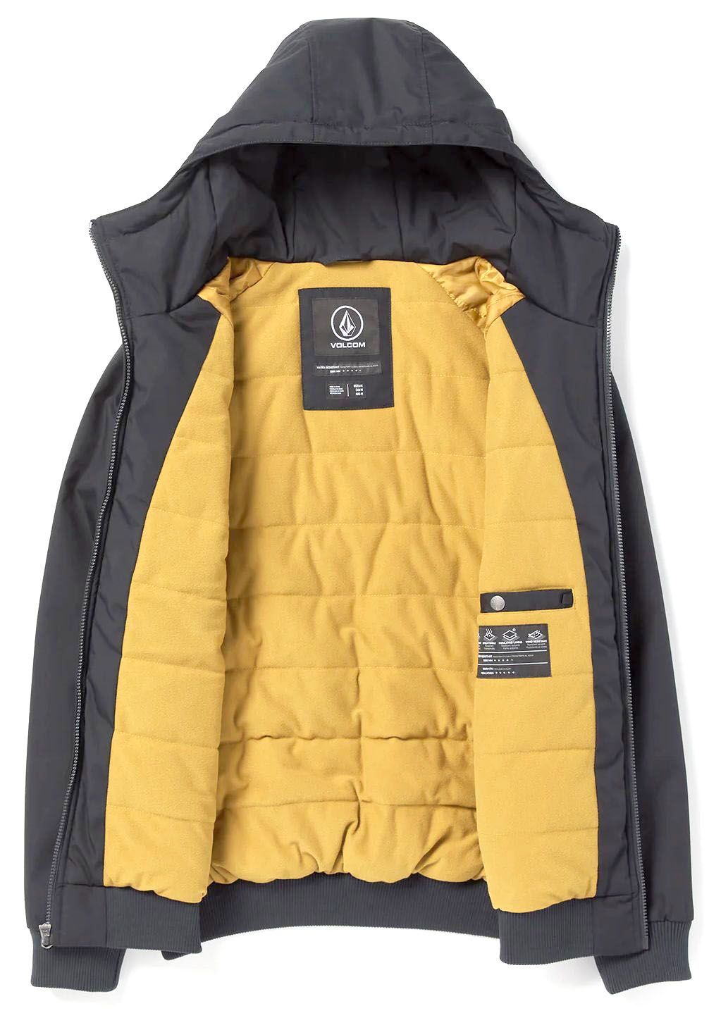 Bunda Volcom Hernan 5K Black