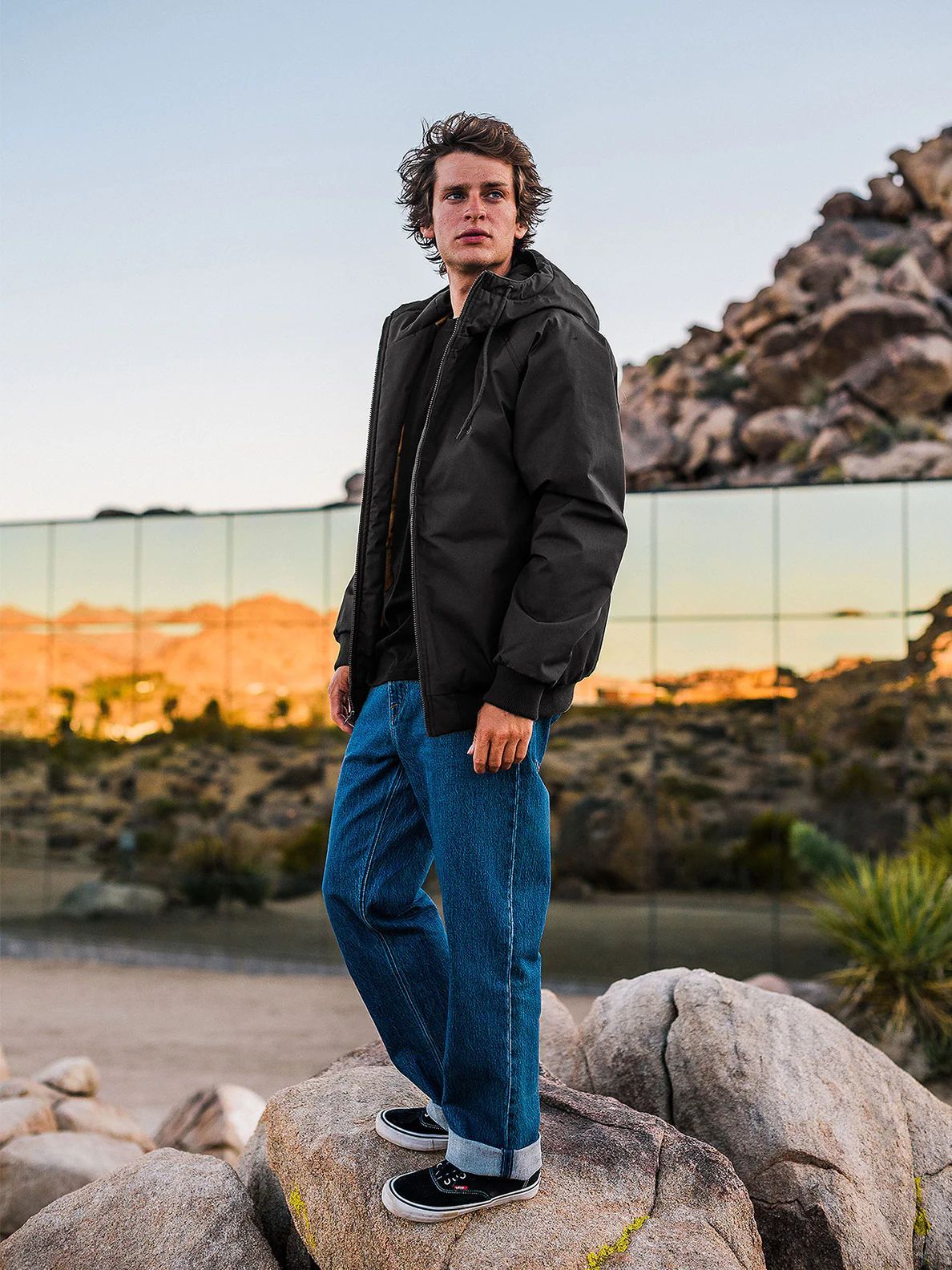 Bunda Volcom Hernan 5K Black