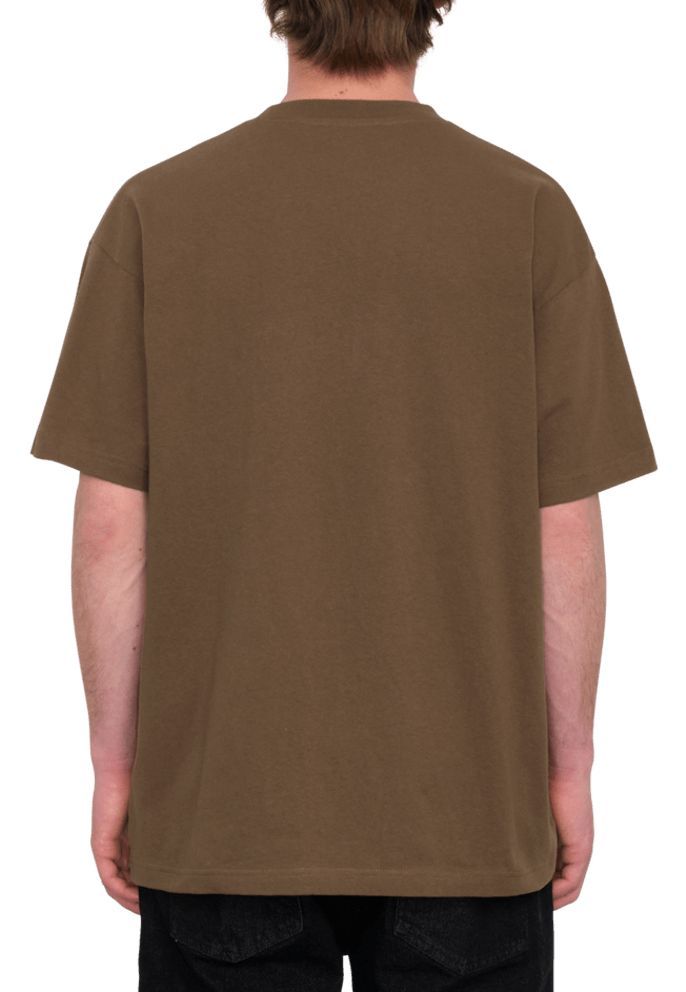Tričko Volcom Pistol Stone Lse Sst Dark Earth