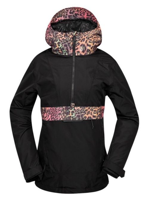 Bunda Volcom Ashfield Pullover Black | Boardmania.cz