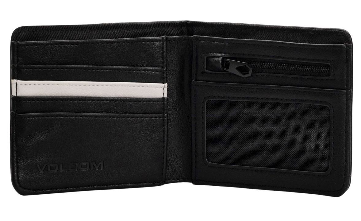 Peněženka Volcom Slim Stone Pu Wallet L Black